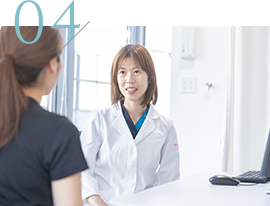 女性医師による検査（内視鏡）・診察